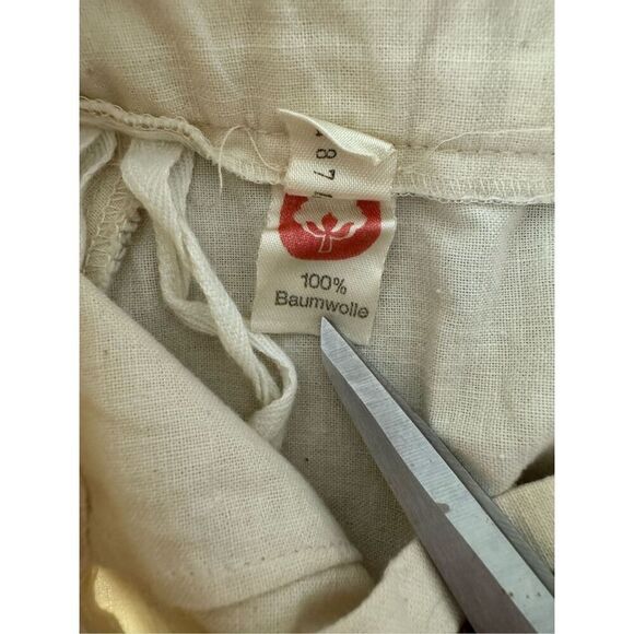 German 100% Quality Cotton Embroidered Boho Folk Cream Maxi Skirt - Picture 6 of 10